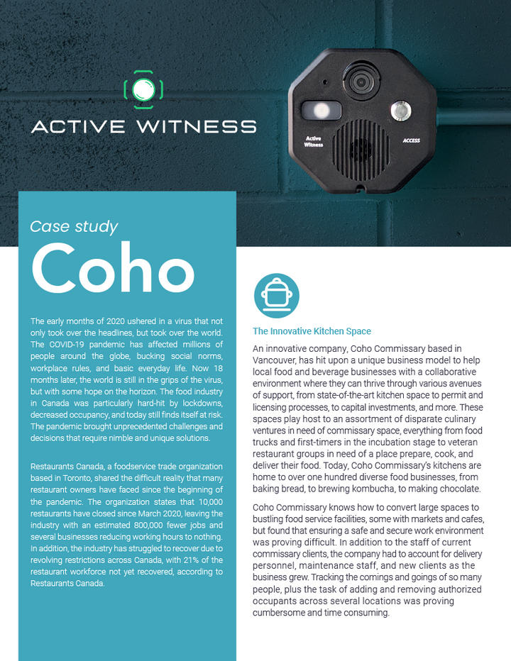 Coho Case Study